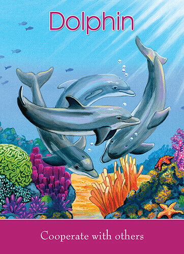 Childrens Spirit Animal Cards Deck Original Blue Angel By Dr. Steven Farmer NEW