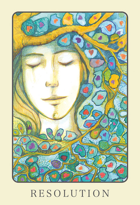 Peace Oracle Deck Cards Toni Carmine Esoteric Telling Blue Angel NEW