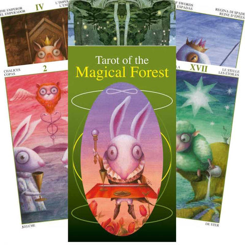 Tarot Of The Magical Forest Deck Cards Esoteric Fortune Telling Lo Scarabeo NEW