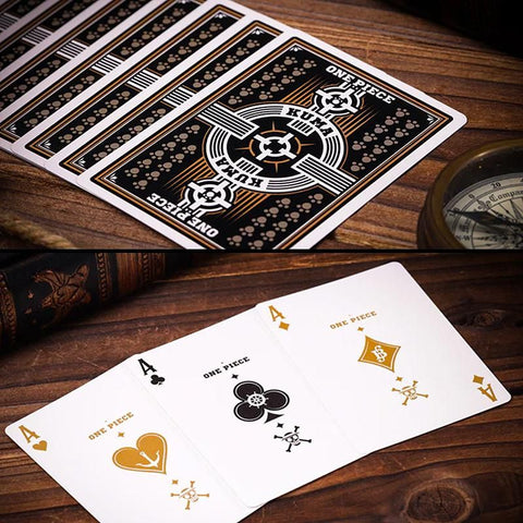 One Piece Kuma Anime Poker Playing Cards by Card Mafia Black Core