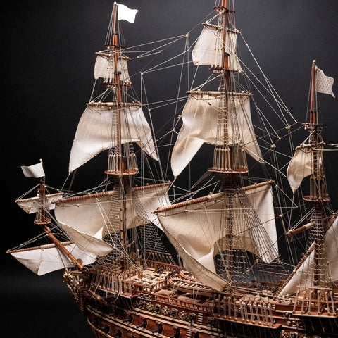 OcCre Soleil Royal 1/70 Limited Edition Wooden Museum Ship Model Kit