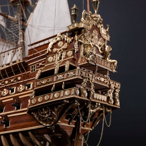 OcCre Soleil Royal 1/70 Limited Edition Wooden Museum Ship Model Kit