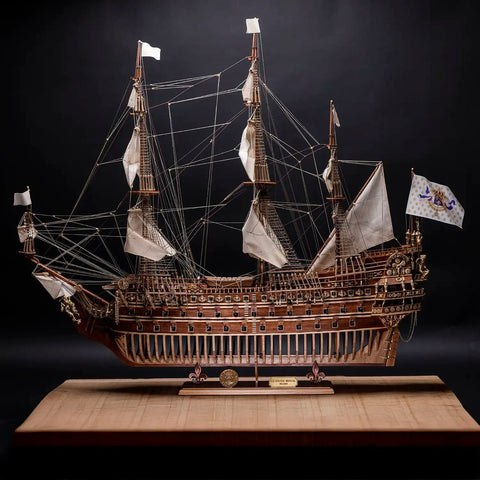 OcCre Soleil Royal 1/70 Limited Edition Wooden Museum Ship Model Kit