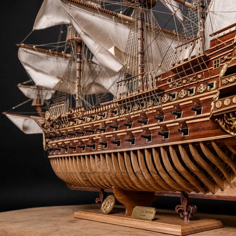 OcCre Soleil Royal 1/70 Limited Edition Wooden Museum Ship Model Kit