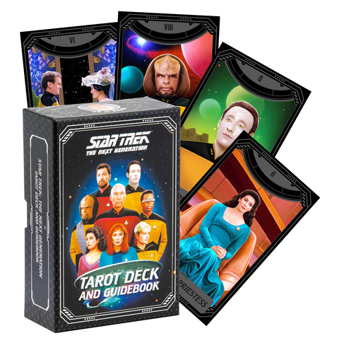 Star Trek: The Next Generation Tarot Cards Deck & Guidebook Insight Editions NEW