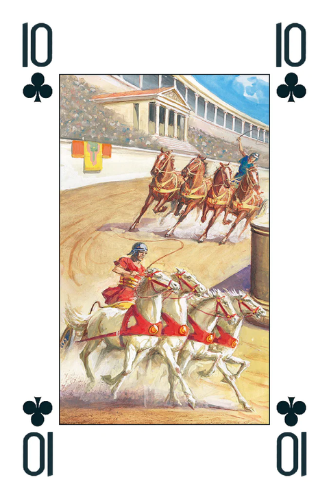 Colosseum - Playing Cards Two Decks Severino Baraldi Deck Lo Scarabeo Pc55
