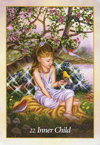 Oracle of the Angels 44-Card Deck by Mario Duguay, Blue Angel