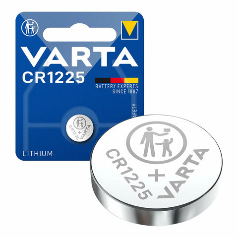 Varta CR1225 3V Lithium Coin Cell Battery 48mAh Mercury Free Blister