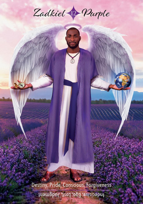 Angels & Auras Oracle Card Tarot‑Style Deck with Guide