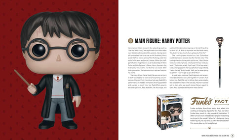 Harry Potter Funko Pop Visual Encyclopedia Book + Mini Figure