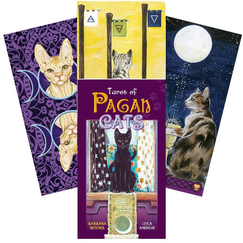 Tarot Of Pagan Cats Deck Cards Airaghi Lo Scarabeo Esoteric Fortune Telling NEW