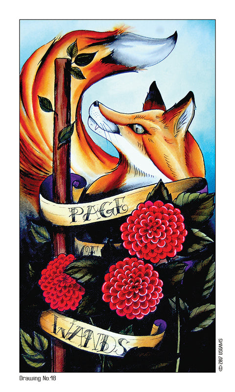 Eight Coins Tattoo Tarot Deck by Lana Zellner 82 Cards US Games Systems