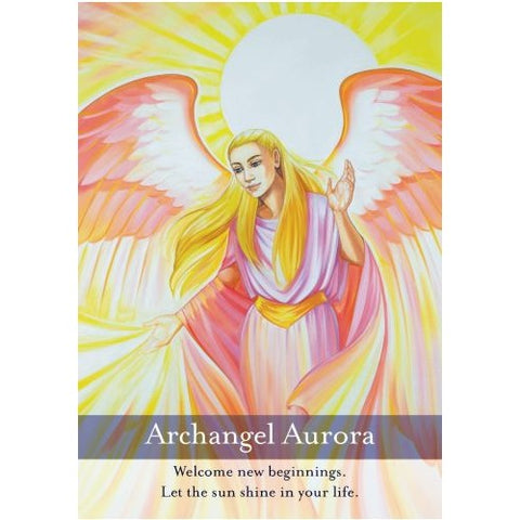 Archangel Spiritual Oracle Cards Deck And Guidebook