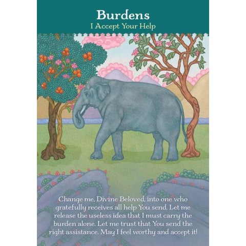 Divine Beloved Oracle Card Deck Of Change Me Prayers By Tosha Silver