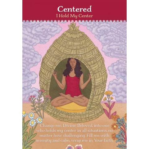 Divine Beloved Oracle Card Deck Of Change Me Prayers By Tosha Silver