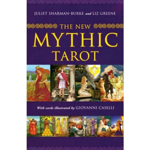 The New Mythic Tarot Deck & Book Set Greek Mythology with Velvet Bag