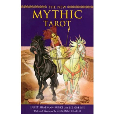 The New Mythic Tarot Deck & Book Set Greek Mythology with Velvet Bag