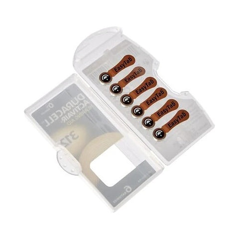 60x Duracell Activair 312 Hearing Aid Batteries Zinc Air 1.45V Mercury