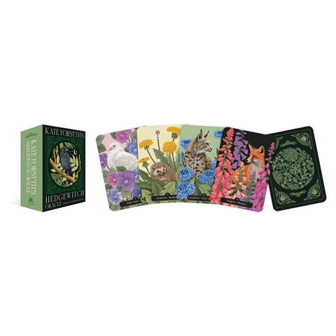 Kate Forsyth Hedgewitch Oracle Cards Deck 44-Card Set + Guidebook Rockpool