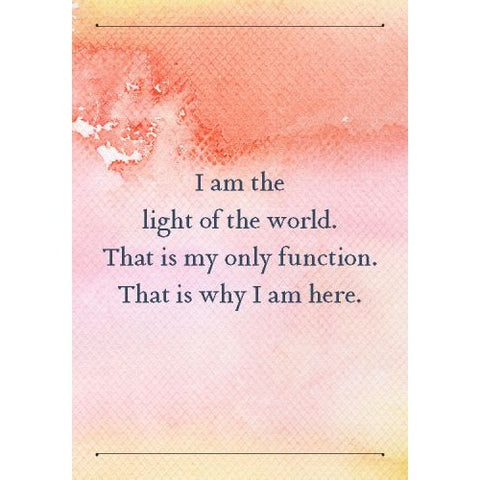 Everyday Miracles Oracle Card Deck Of Lessons From A Course In Miracles