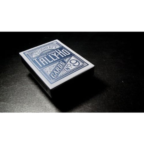2x Bicycle Tally-Ho Circle Back Playing Cards Red & Blue Poker Magic