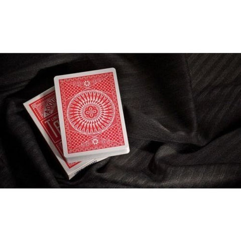 2x Bicycle Tally-Ho Circle Back Playing Cards Red & Blue Poker Magic