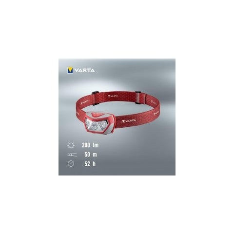 Varta Outdoor Sports H30R Pro LED Headlamp 400lm IPX4 3x AAA Included