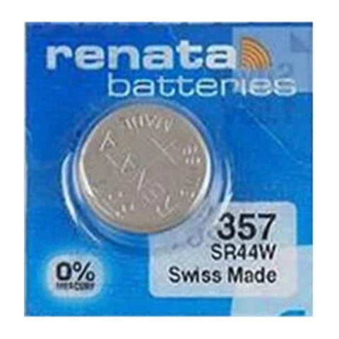Renata 357 SR44W Silver Oxide Watch Battery