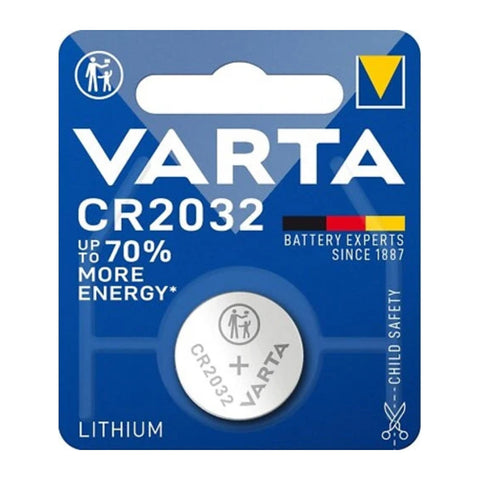 Varta CR2032 3V lithium coin cell battery
