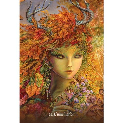 Gratitude Oracle Cards Deck by Angela Hartfield & Josephine Wall Blue Angel