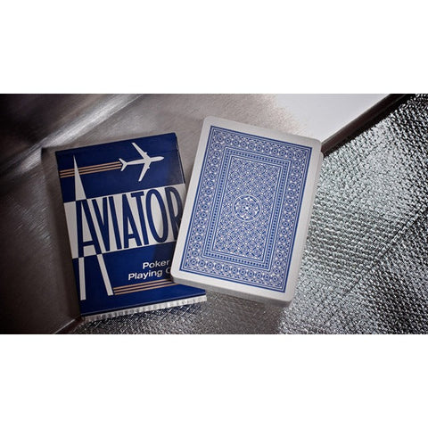Aviator Standard poker cards (Blue)