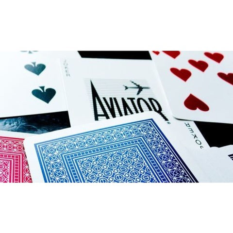Aviator Standard poker cards (Blue)