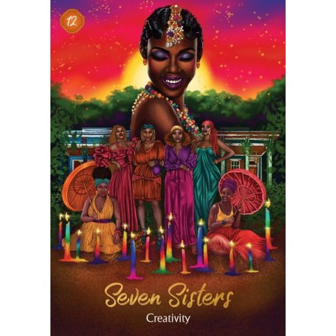 African Goddess Rising Oracle Cards Deck & Guidebook Abiola Abrams