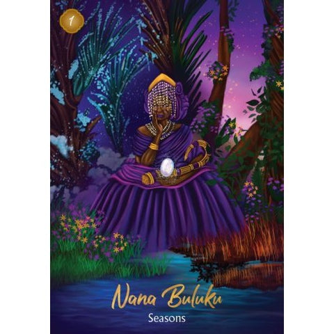 African Goddess Rising Oracle Cards Deck & Guidebook Abiola Abrams