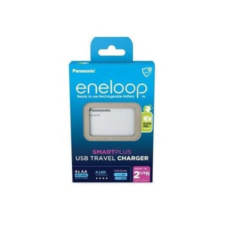 Panasonic Eneloop BQ-CC87 Smart USB Travel Charger for AA AAA Ni-MH