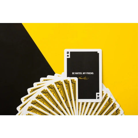 Bruce Lee Art of Play Black Playing Cards Poker Magic Deck Made in USA