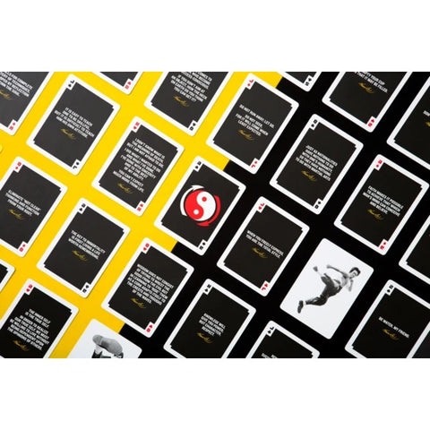 Bruce Lee Art of Play Black Playing Cards Poker Magic Deck Made in USA