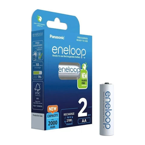 Panasonic Eneloop AA rechargeable 2-pack