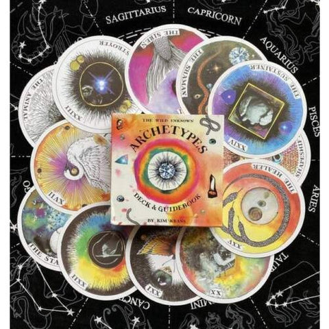 The Wild Unknown Archetypes Oracle Deck & Guidebook by Kim Krans