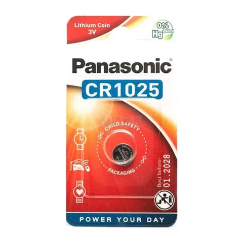 Panasonic CR1025 3V lithium coin battery