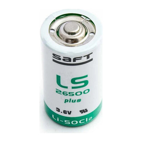Saft LS26500 Plus 3.6V lithium C battery