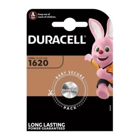 Duracell CR1620 3V lithium coin battery