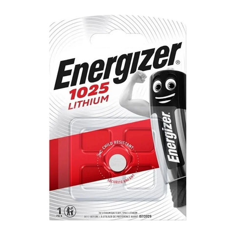 Energizer CR1025 3V lithium coin battery