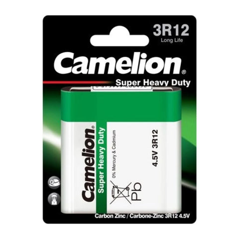 Camelion Super Heavy Duty 3R12 4.5V battery