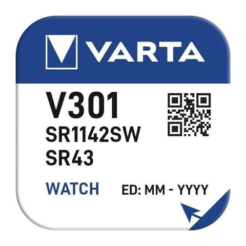 Varta V301 SR43SW watch battery