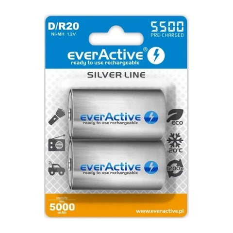 everActive Silver Line D battery pack