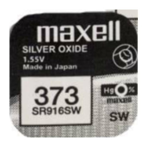 Maxell 373 SR916SW watch battery