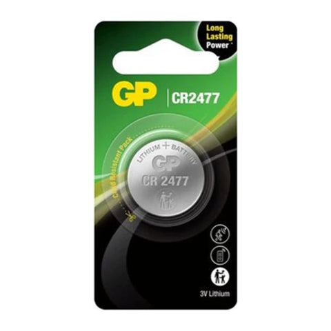GP CR2477 3V lithium coin battery