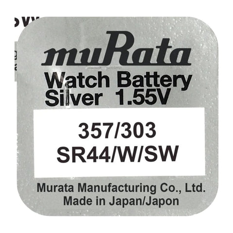 Murata 357 SR44 battery