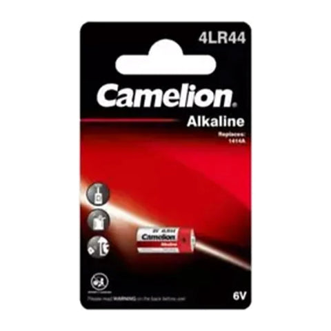 Camelion 4LR44 6V battery card